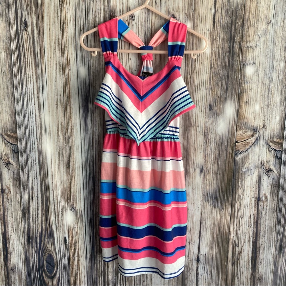 Sale 5 For $25 Pink & Violet Toddler Summer Dress